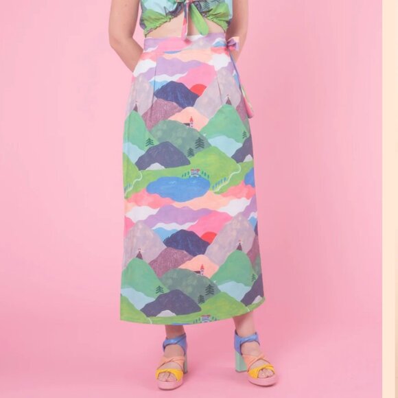 Samanta Pleet Yodel Skirt (Size M) - Picture 1 of 6